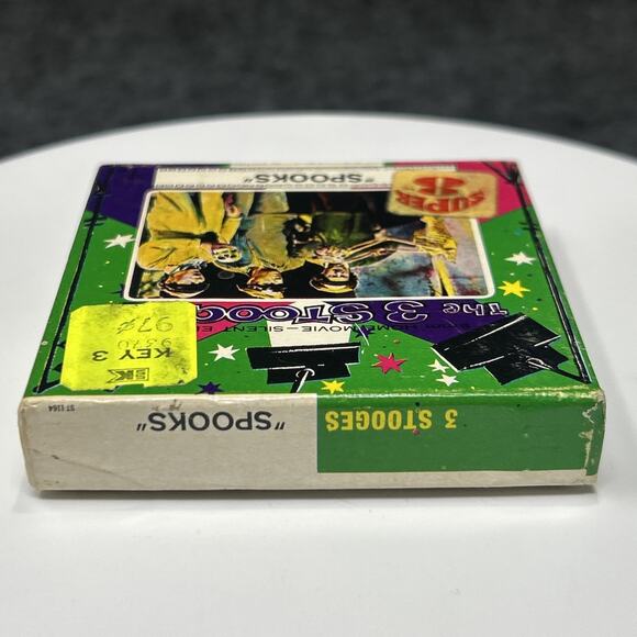 Vintage Columbia Pictures The 3 Stooges Spooks 8mm Film Reel Movie Collectible - Picture 7 of 11